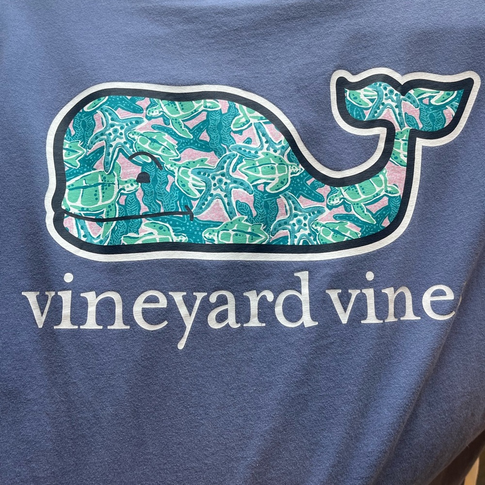 Vineyard Vines Turtles & Starfish Pocket T-shirt